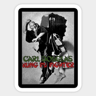 Carl Douglas Kung Fu Fighting Sticker